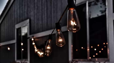 decorative outdoor hanging lights
