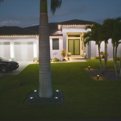 Permanent Lighting Roofline