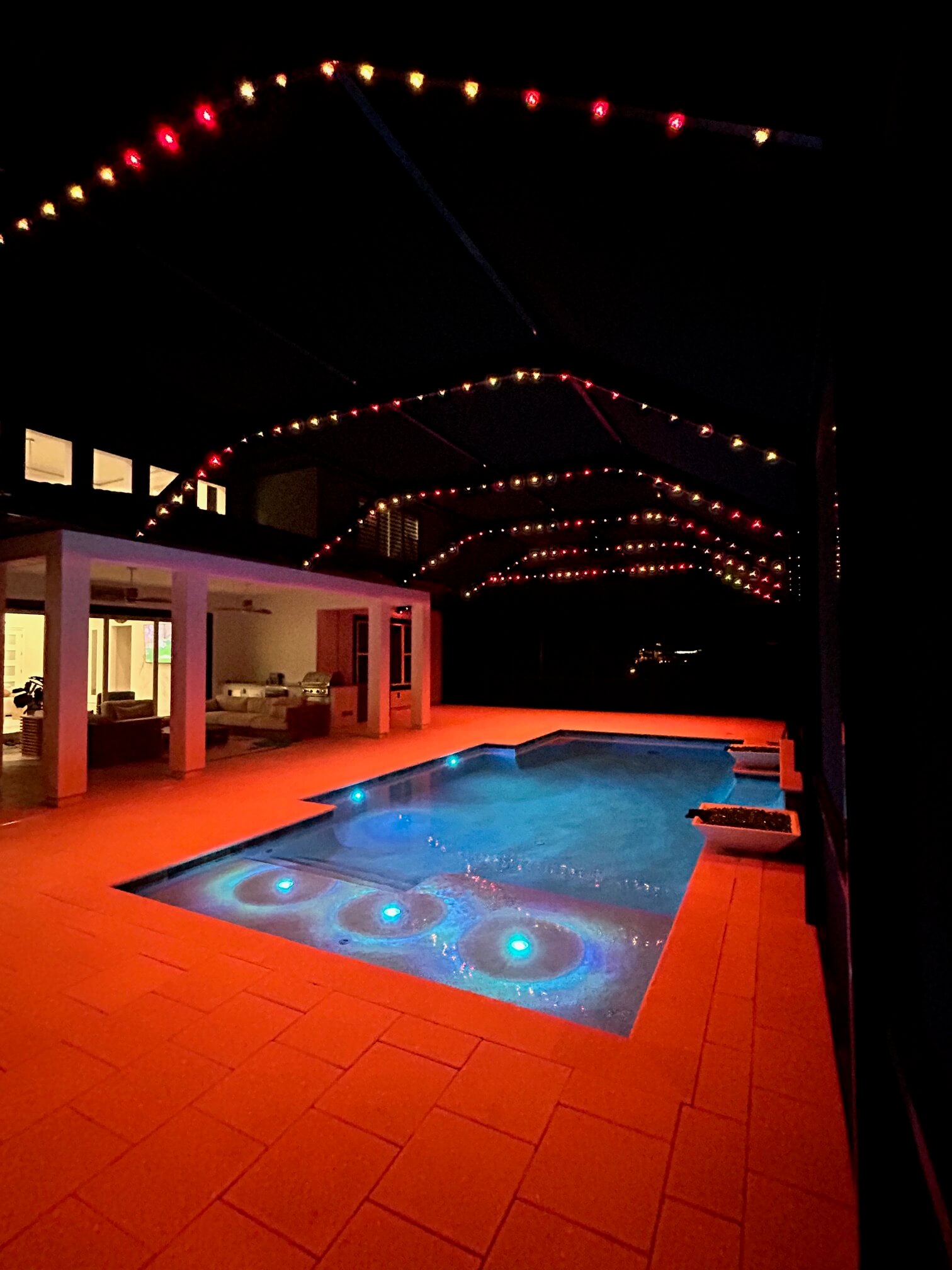 Pool/Lanai Lighting