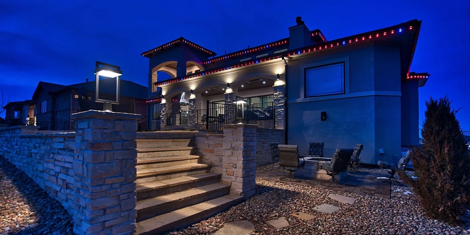 exterior house lighting