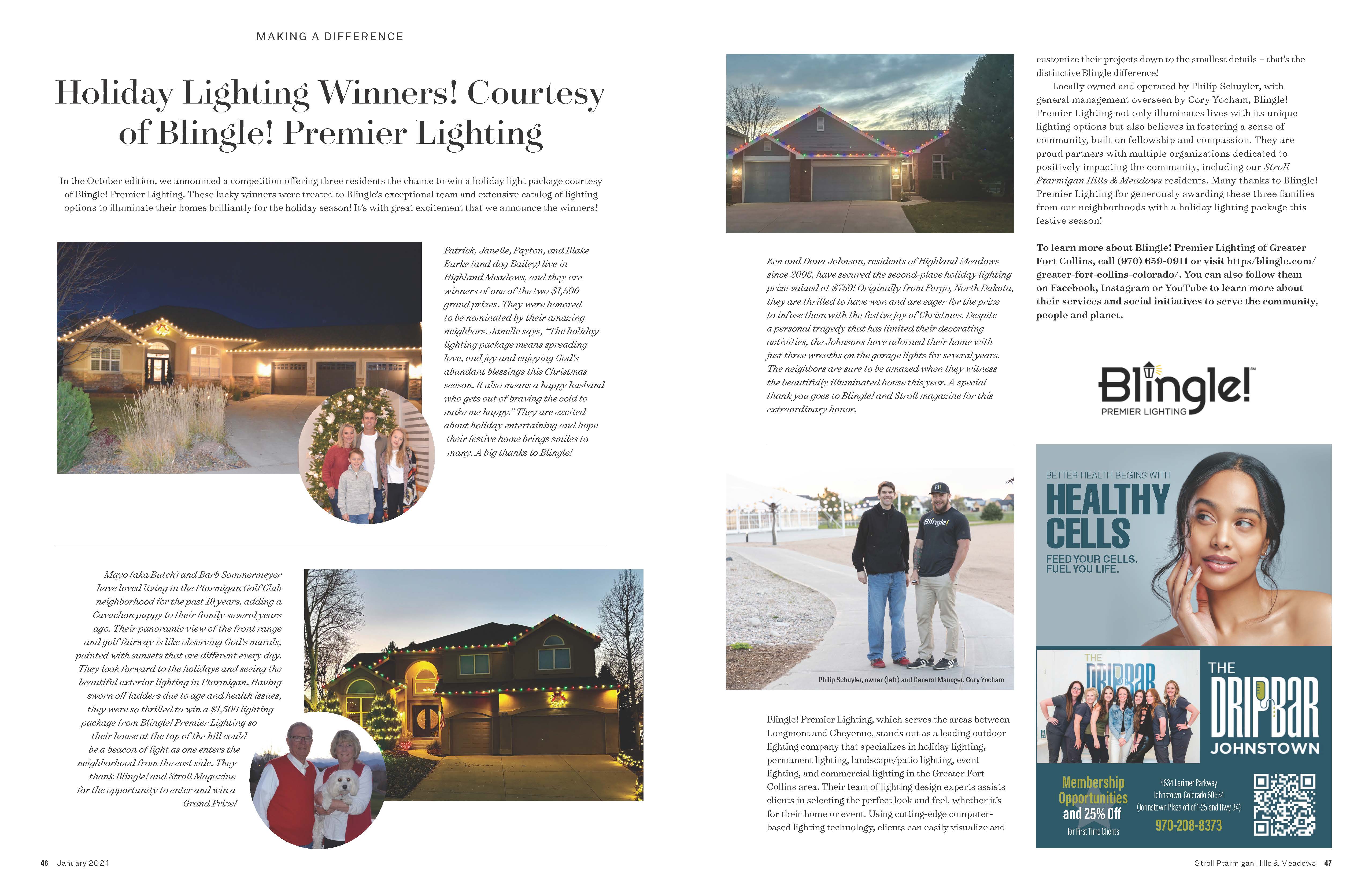 Blingle in Magazine Publications